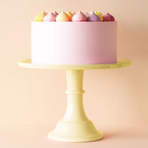 Cake Stand 30cm - Yellow